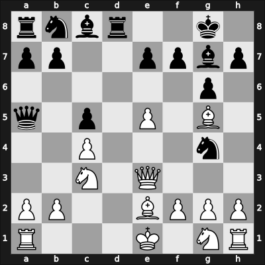 1954 Amsterdam olm – Round 11 – Prins, Laura – 0-1 – Geller, Efim P – G11