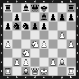 1954 Amsterdam olm – Round 1 – De Greiff, B. – 1-0 – Schmid, Leo – G14