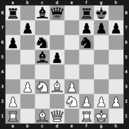 1954 Amsterdam olm – Round 1 – Prins, Laura – 0-1 – Matanovic, Anto – G53