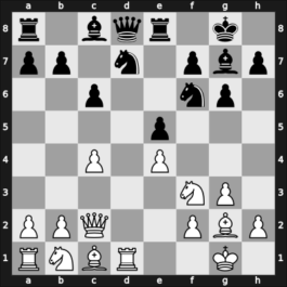 1954 Amsterdam olm – Round 1 – Bergraser, Volf – 1/2-1/2 – Panagopoulos, Takis – G87