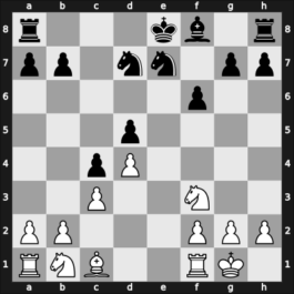 1954 Amsterdam olm – Round 1 – Minev, Nikolay N – 1/2-1/2 – Najdorf, Miguel – G90