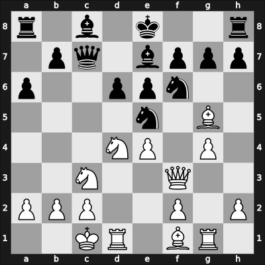 1954 Amsterdam olm – Round 10 – De Paoli, Emilio – 0-1 – Larsen, Benjamin Holsko – G170