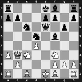 1954 Amsterdam olm – Round 1 – De Paoli, Emilio – 0-1 – Minev, Nikolay N – G49
