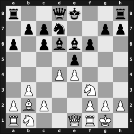 1954 Amsterdam olm – Round 1 – Schmid, Leo – 1/2-1/2 – Kluger, Gyula – G58