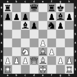 1954 Amsterdam olm – Round 1 – Noradounghian, Georges – 0-1 – Bohatyrchuk, Fedir Parfenovych – G61