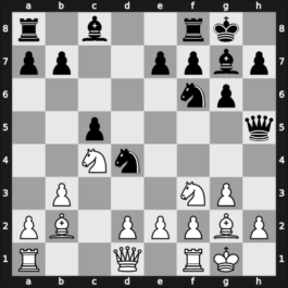 1954 Amsterdam olm – Round 1 – Parliaros, Dimitrios – 0-1 – Robatsch, Karl – G77