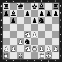 1954 Amsterdam olm – Round 13 – Schneider, Lars-Ake – 0-1 – Andersen, Borge – G86