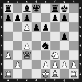 1954 Anderson-Fuster m – Round 1 – Fuster, Geza – 1/2-1/2 – Anderson, Frank Ross – G1