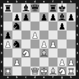 1954 Belgrade – Round 1 – Czerniak, Moshe – 1-0 – Joppen, E. – G10