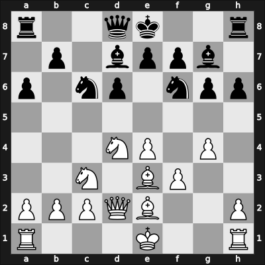 1954 Belgrade – Round 1 – Ivkov, Borislav – 1/2-1/2 – Pirc, Vasja – G21