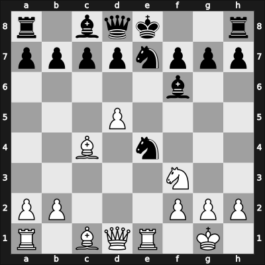 1954 Belgrade – Round 1 – Karaklajic, Nikola – 1/2-1/2 – Gligorić, Svetozar – G25