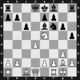 1954 Belgrade – Round 4 – Pirc, Vasja – 1/2-1/2 – Bronstein, David I – G52