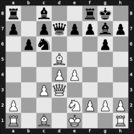 1954 Belgrade – Round 6 – Petrosian, Tigran A. – 1/2-1/2 – Barcza, Gedeon – G62