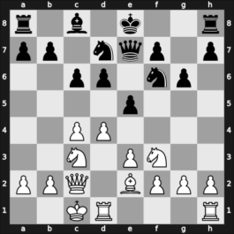 1954 Belgrade – Round 8 – Nievergelt, Erwin – 0-1 – Pilnik, Herman – G72