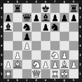 1954 Belgrade – Round 11 – Nedeljkovic, Aleksandar – 1-0 – Nievergelt, Erwin – G93