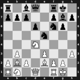 1954 Belgrade – Round 11 – Pirc, Vasja – 1/2-1/2 – Gligorić, Svetozar – G100