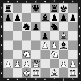 1954 Belgrade – Round 12 – Karaklajic, Nikola – 0-1 – Joppen, E. – G103