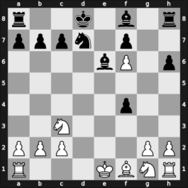 1954 Belgrade – Round 12 – Nievergelt, Erwin – 0-1 – Czerniak, Moshe – G104