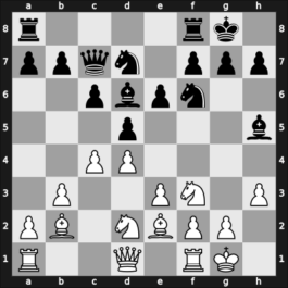 1954 Belgrade – Round 13 – Pirc, Vasja – 1/2-1/2 – Rabar, Braslav – G112