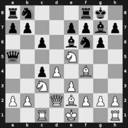 1954 Belgrade – Round 14 – Nievergelt, Erwin – 0-1 – Trifunovic, Petar – G119