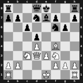 1954 Belgrade – Round 16 – Petrosian, Tigran A. – 1/2-1/2 – Djurasevic, Bozidar – G131