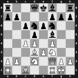 1954 Belgrade – Round 17 – Pirc, Vasja – 1/2-1/2 – Barcza, Gedeon – G139