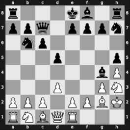 1954 Belgrade – Round 17 – Djurasevic, Bozidar – 0-1 – Karaklajic, Nikola – G140