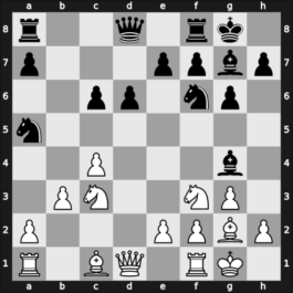 1954 Belgrade – Round 18 – Wade, Robert G – 1/2-1/2 – Djurasevic, Bozidar – G141