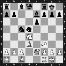 1954 Belgrade – Round 18 – Ivkov, Borislav – 1/2-1/2 – Bronstein, David I – G145