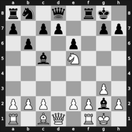 1954 British Under 21 Championship – Round 8 – Mkandawire Thompson – 1/2-1/2 – Cafferty, Bernard – G8
