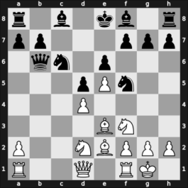 1954 British Under 21 Championship – Round 11 – Ashmore, R. – 0-1 – Cafferty, Bernard – G11