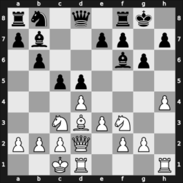 1954 Bucharest – Round 1 – Voiculescu, Paul – 0-1 – Sandor, Bela – G7