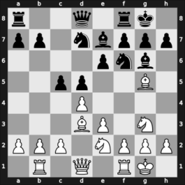 1954 Bucharest – Round 1 – Voiculescu, Paul – 1/2-1/2 – Ciocaltea, Victor – G9