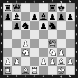 1954 Bucharest – Round 2 – Filip, Marius Liviu – 1/2-1/2 – O’Kelly de Galway, Alberic – G27