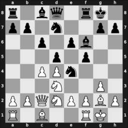 1954 Bucharest – Round 5 – O&rsquo;Kelly, Albéric de Galway – 1/2-1/2 – Pachman, Ludek – G50