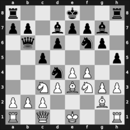1954 Bucharest – Round 8 – Pachman, Ludek – 1-0 – Ciocaltea, Victor – G74