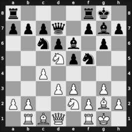 1954 Bucharest – Round 9 – Troianescu, Octav – 1-0 – Paoli, Enrico – G77