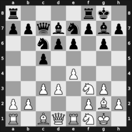1954 Bucharest – Round 13 – Balanel, Ion – 0-1 – Filip, Marius Liviu – G111
