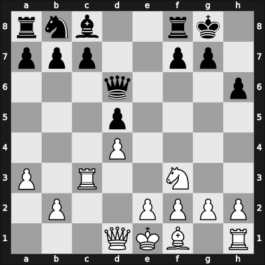1954 Bucharest – Round 14 – O&rsquo;Kelly de Galway, Alberic – 1/2-1/2 – Kholmov, Nikita Vit – G115