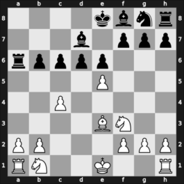 1954 Budapest tt Budapest HUN – Round ? – Meszaros, Gyula – 1/2-1/2 – Ujtelky, Maximilian – G23