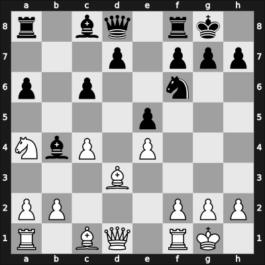 1954 CSR Ch – Round 7.7 – Blatny, Frantisek – 1/2-1/2 – Sajtar, Jaroslav – G61