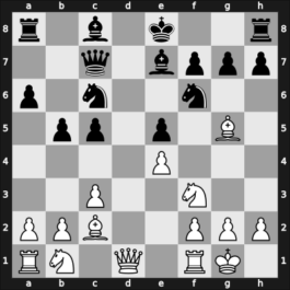 1954 CSR Ch – Round 8 – Zíta, František – 1/2-1/2 – Pachman, Ludek – G65