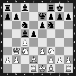 1954 CSR Ch – Round 14 – Pithart, Frantisek – 0-1 – Pachman, Ludek – G116