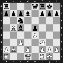 1954 Prague (CSR Ch) – Round 17 – Dolezal, Jiri – 1-0 – Pithart, Frantisek – G139