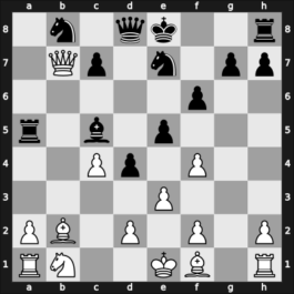 1954 CSR Ch sf – Round 13 – Pithart, Frantisek – 1/2-1/2 – Blatny, Frantisek – G55