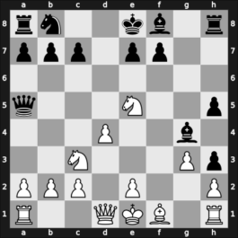 1954 DDR Ch 05th – Round 7 – Kuebart, Erich – 1-0 – Groschupff, Hans Joachim – G36