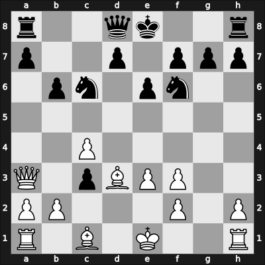 1954 DDR Ch 05th – Round 7 – Uhlmann, Wolfgang – 1-0 – Platz, Hans – G37