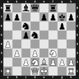 1954 DDR Ch 05th – Round 9 – Franz, Joachim – 0-1 – Fuchs, Reinhart – G47