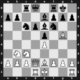 1954 DDR Ch 05th – Round 11 – Franz, Joachim – 1-0 – Kuhn, Paul – G59