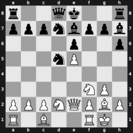 1954 DDR Ch 05th – Round 12 – Platz, Hans – 1-0 – Kirchhammer, Rudolf – G67